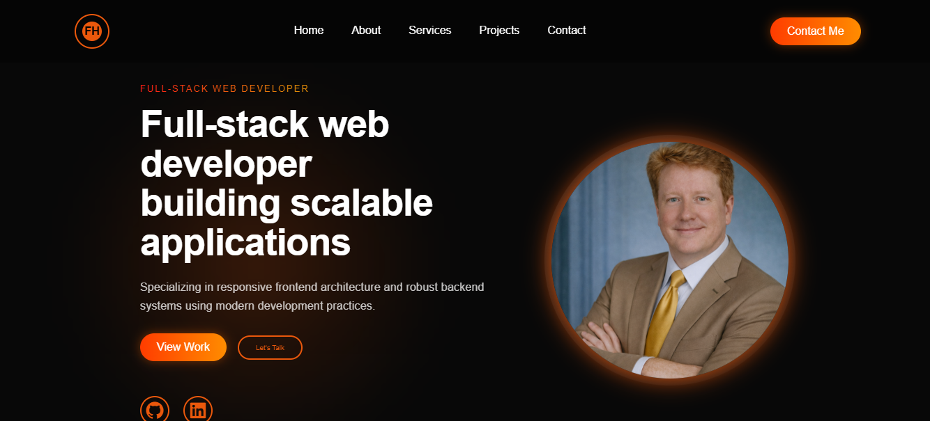 Portfolio Screenshot